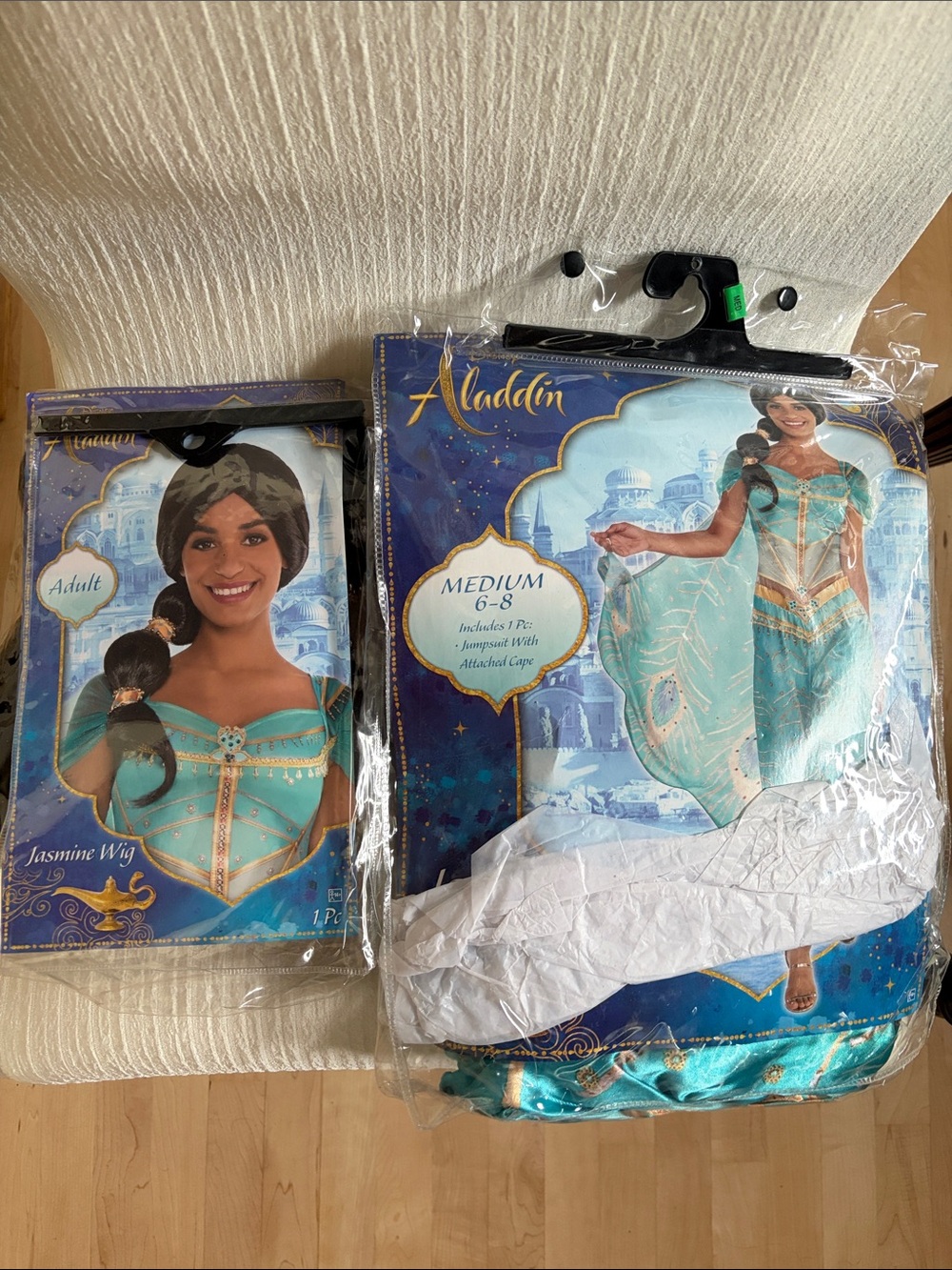 Disney Jasmine Costume Set - Teal & Gold Accents